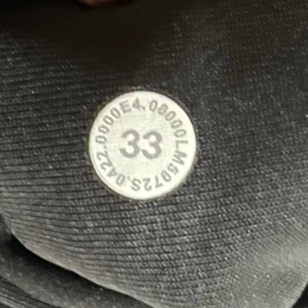 Lululemon ABC‎ Slim-Fit Pant Warpstremen Black (First Release Size 33